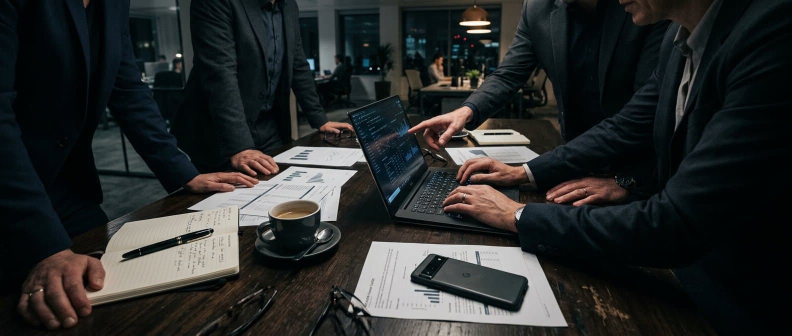 Commercial real estate workspace