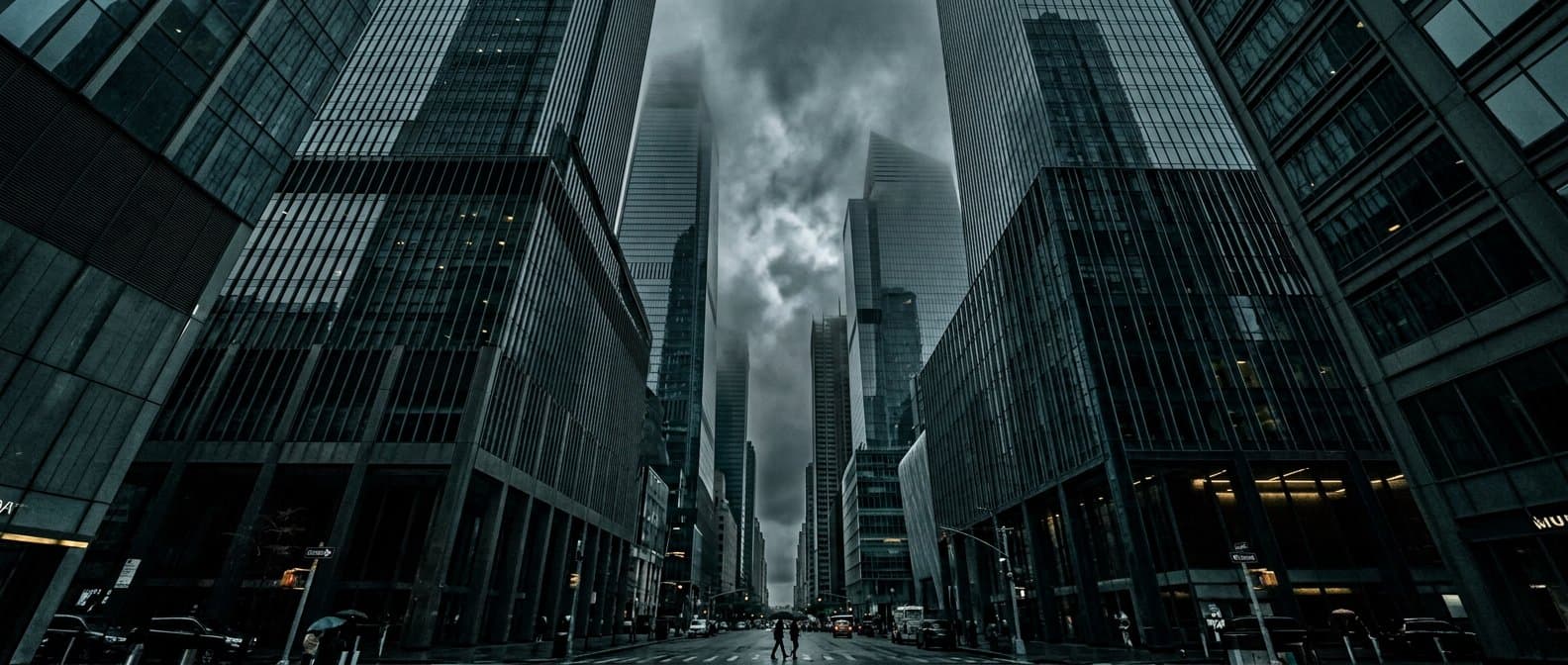 Commercial skyscrapers