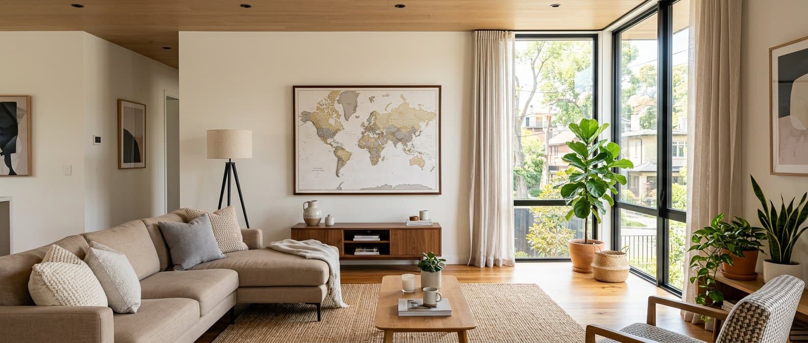 Modern residential interior